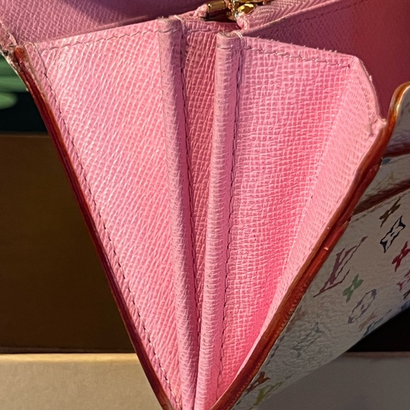 LOUIS VUITTON MURAKAMI SARAH WALLET W/DUSTBAG (DATE CODE CA0122) - Picture 13 of 16